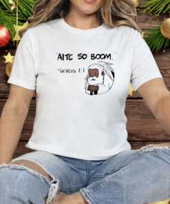 Aite So Boom Genesis 1 1 Tee Shirt