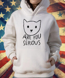 Are You Serious Cat T-Shirt