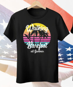 Ash Walking Barefoot All Summer Tee Shirt