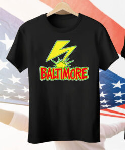Baltimore Lightning Punk Tee Shirt