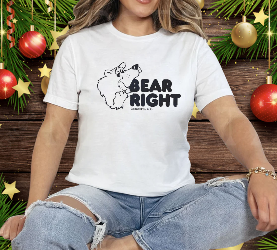 Bear Right Concord NH Tee Shirt