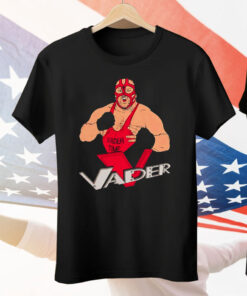 Big Van Vader Vader Time WWF Tee Shirt