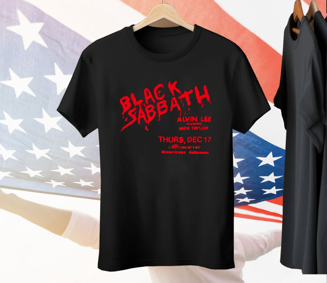 Black Sabbath Alvin Lee featuring Mick Taylor Tee Shirt