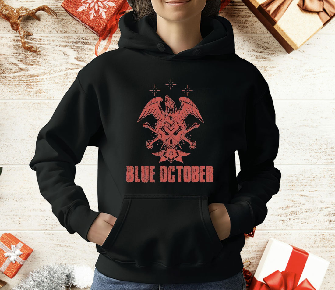 Blue October HeartX Eagle T-Shirt