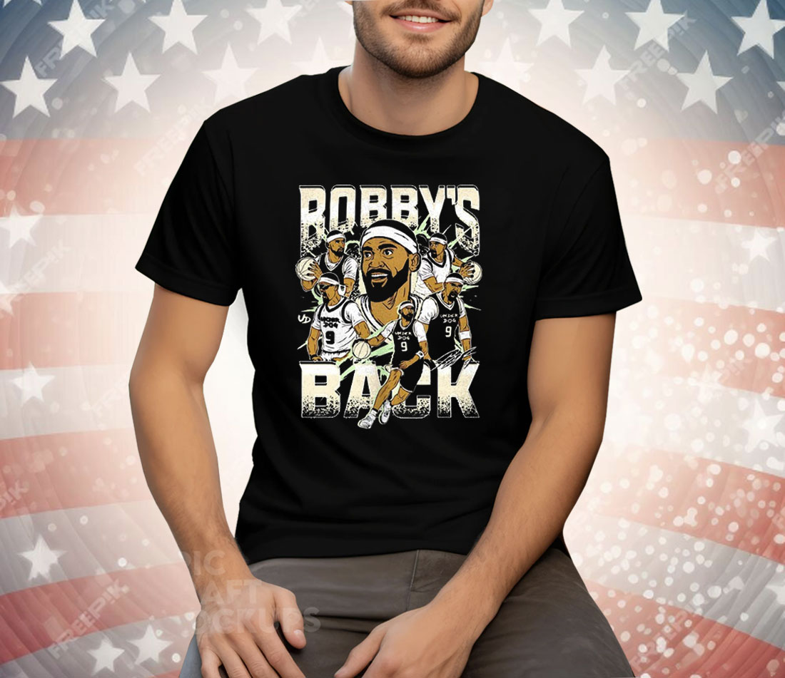 Bobby’s Back Cartoon Tee Shirt