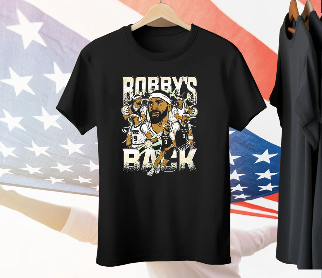 Bobby’s Back Cartoon Tee Shirt