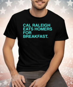 Cal Raleigh Eats Homers For Breakfast Tee Shirt