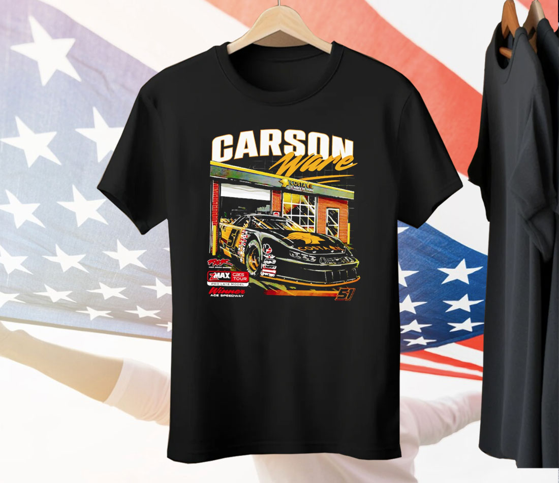 Carson Ware Winner Ace Speedway Tee Shirt