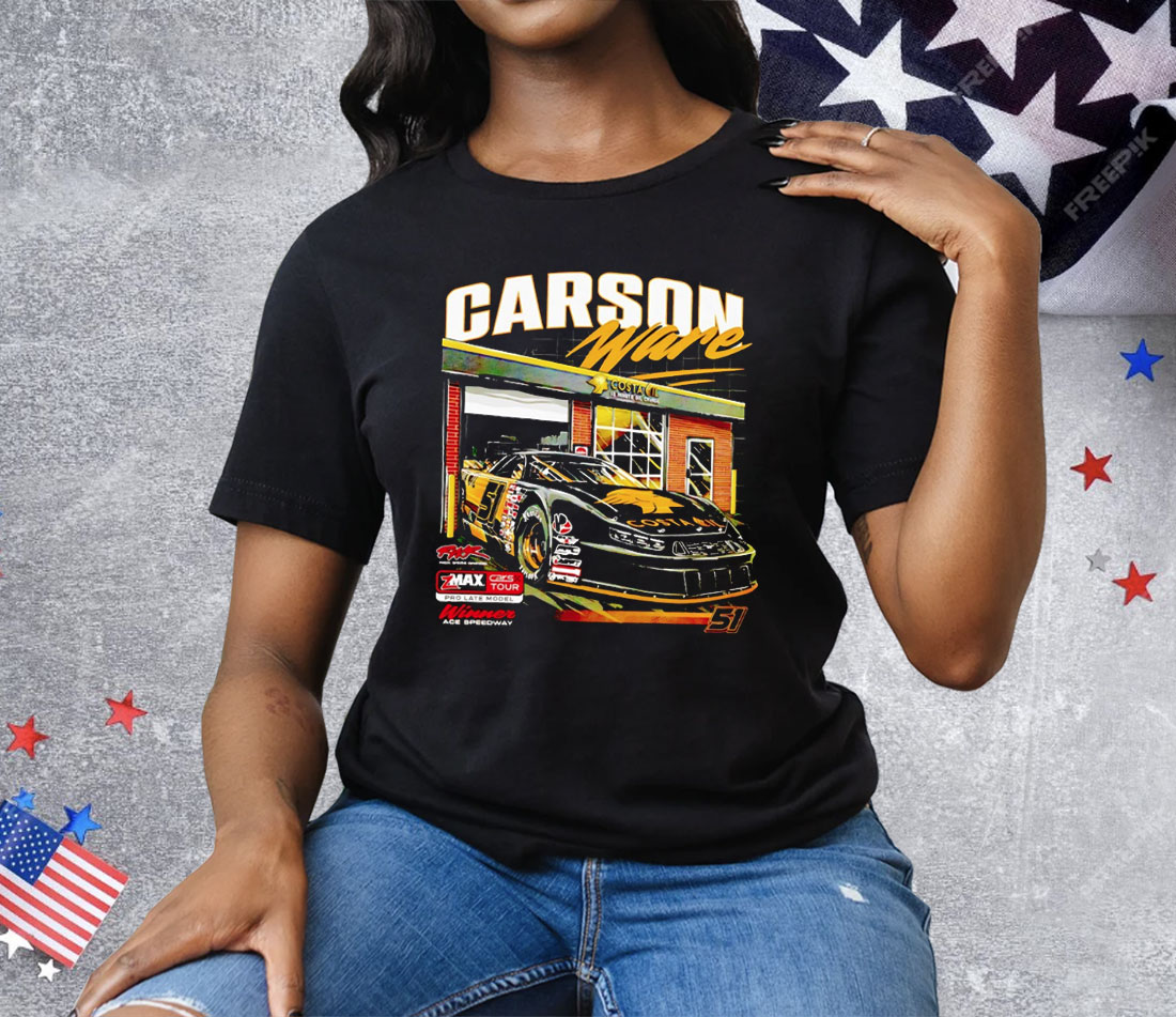 Carson Ware Winner Ace Speedway Tee Shirt
