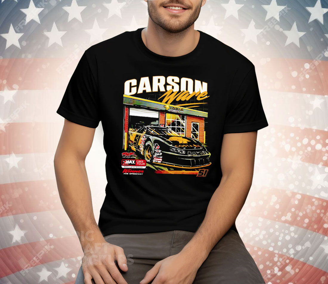 Carson Ware Winner Ace Speedway Tee Shirt