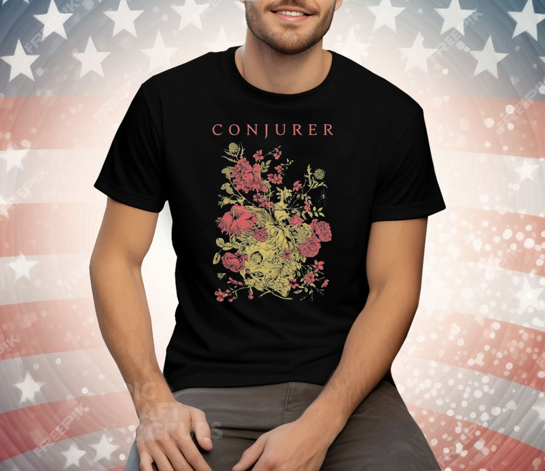 Conjurer Mire Skull Tee Shirt