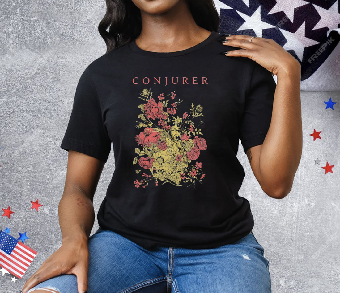 Conjurer Mire Skull Tee Shirt