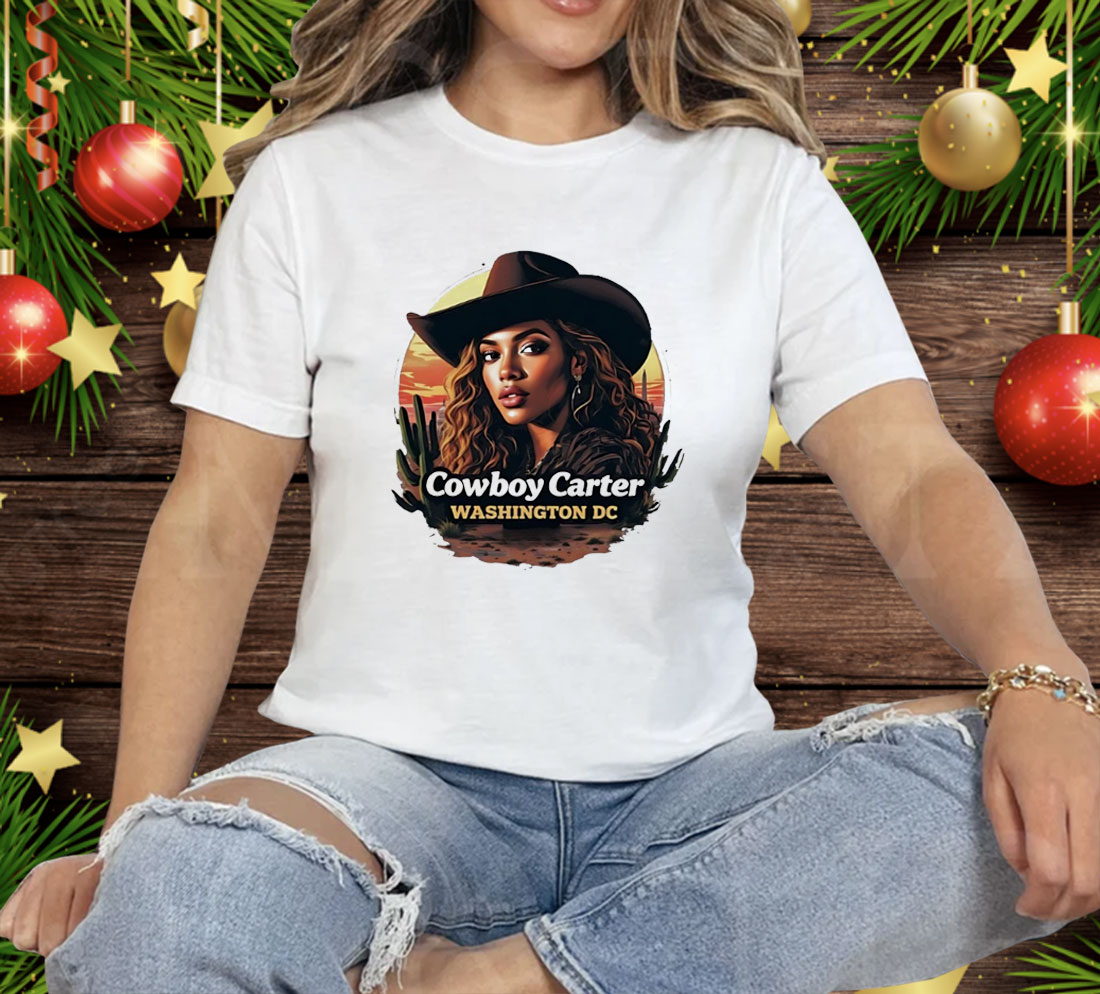 Cowboy Carter Washington DC Tee Shirt