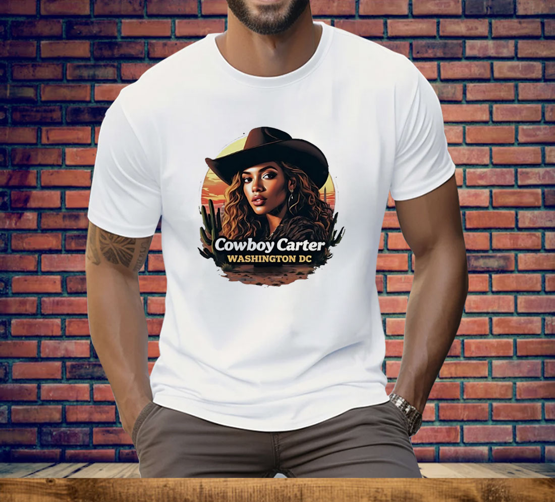 Cowboy Carter Washington DC Tee Shirt