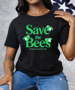 Creator Save The Bees Message Endorsed By Golf Tee Shirt