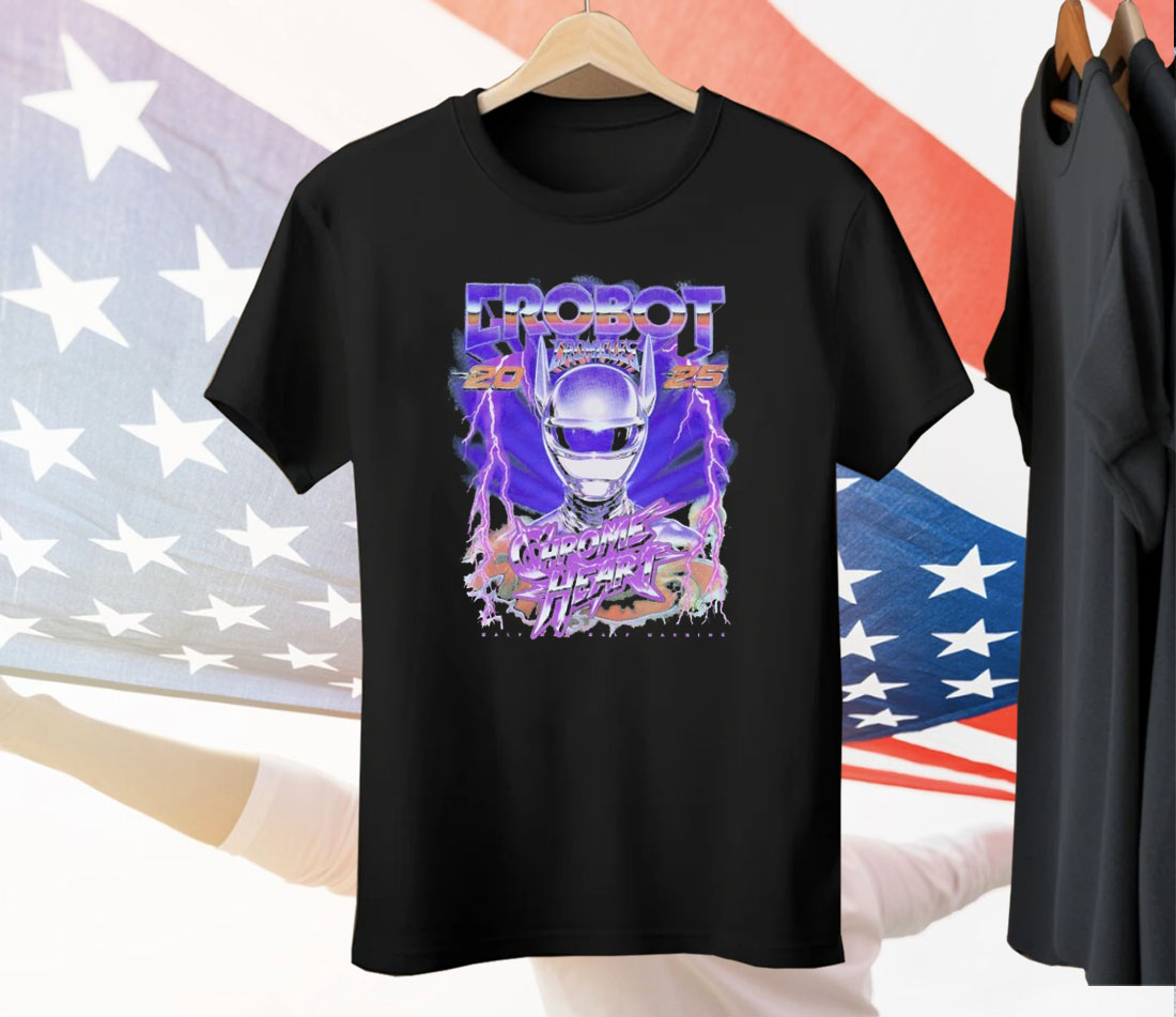 Crobot Cronicles Chrome Heart Tee Shirt