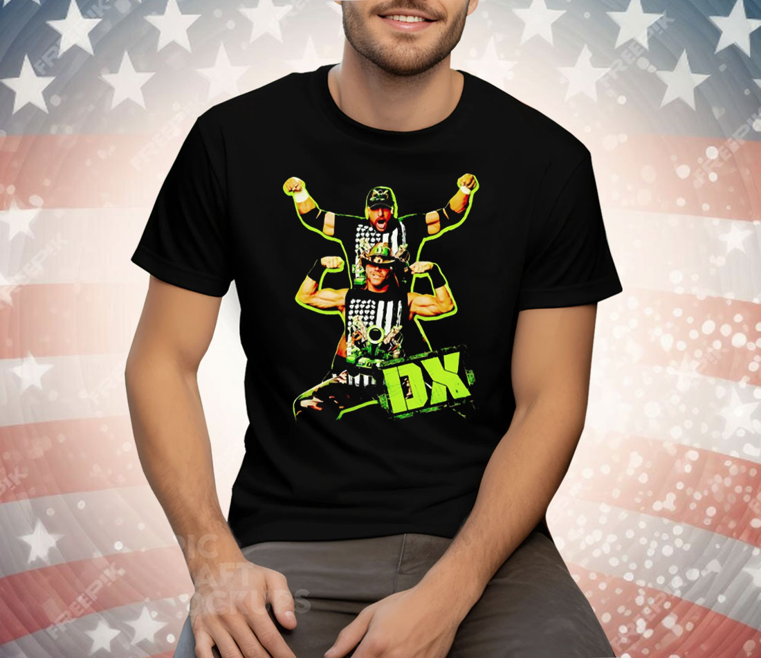 D-Generation X Flag WWE Tee Shirt