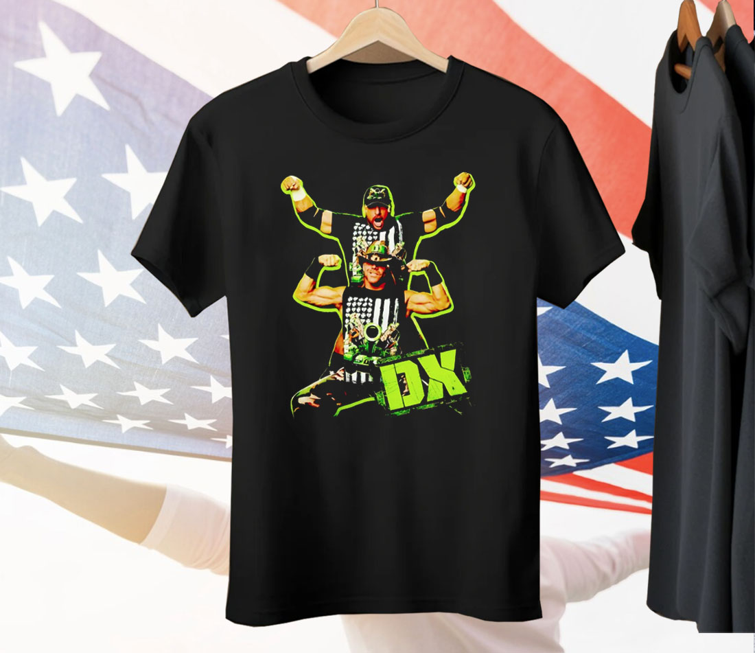 D-Generation X Flag WWE Tee Shirt