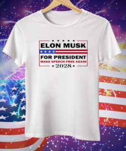 Elon Musk For President Make Speed Free Again Tee Shirt