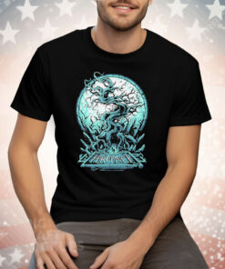 Fervence Blue Tree Tee Shirt