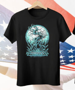 Fervence Blue Tree Tee Shirt