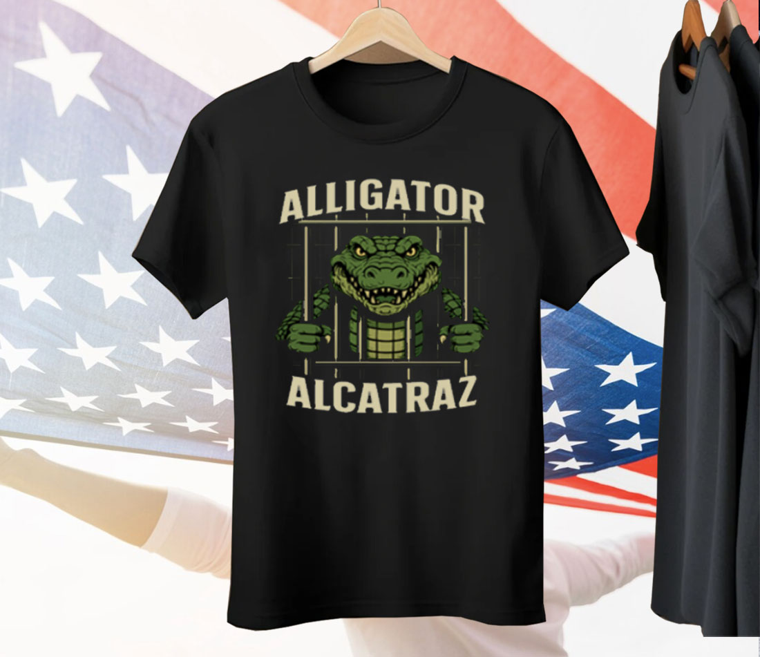 Florida Everglades Alligator Alcatraz Tee Shirt