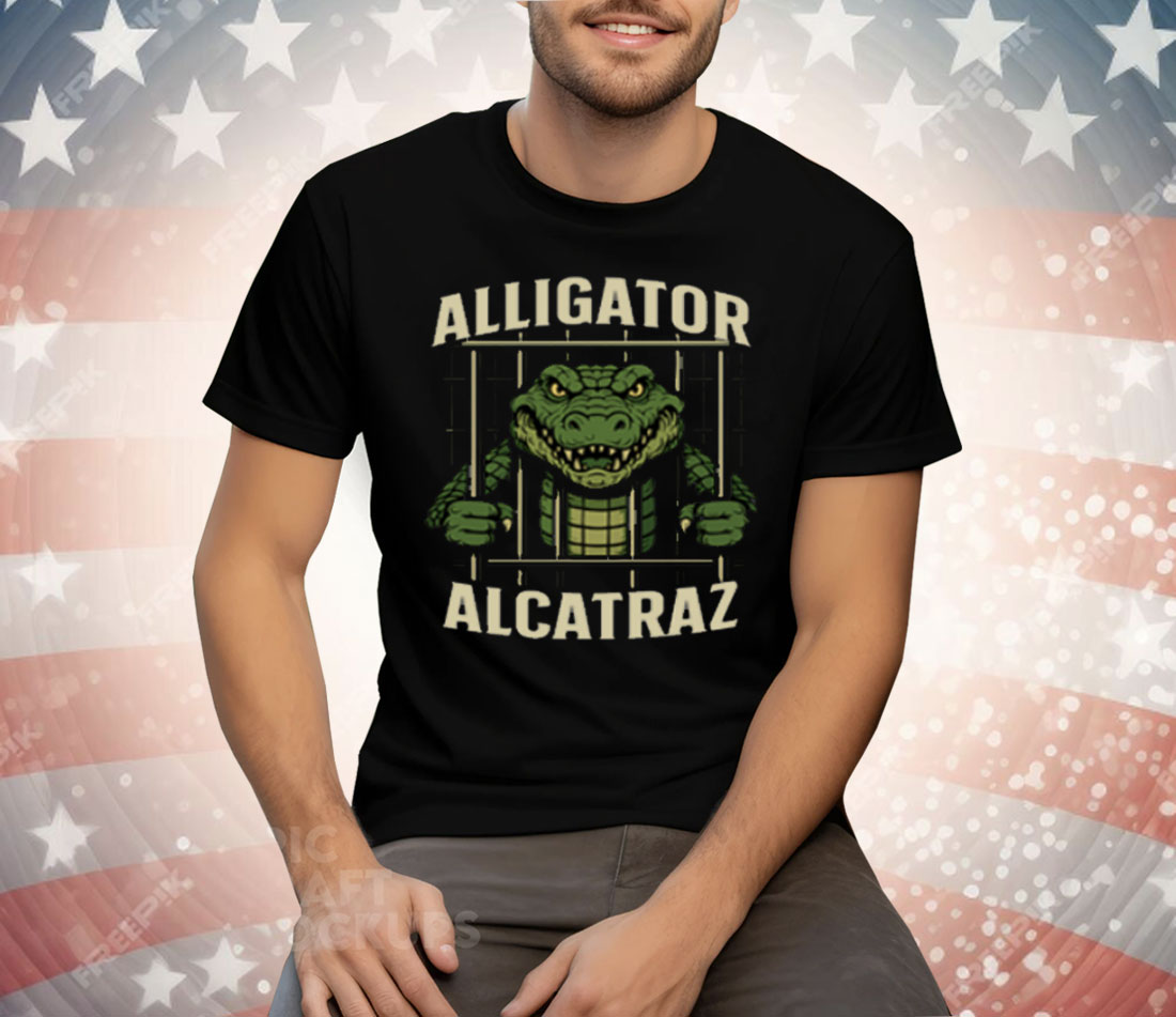 Florida Everglades Alligator Alcatraz Tee Shirt