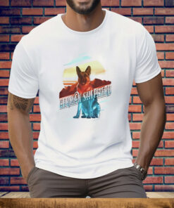 German Shepherd Multi Color Tee Shirt