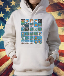 Goose Plant Squares T-Shirt