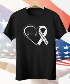 Huntington's Disease Awareness Heart HD Awarenes Support Tee Shirt