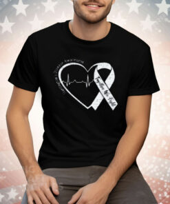 Huntington's Disease Awareness Heart HD Awarenes Support Tee Shirt