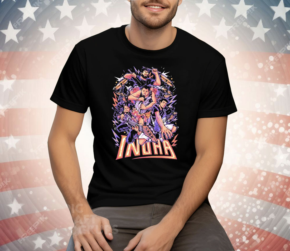 Inoha Anime Fighting Stance Tee Shirt
