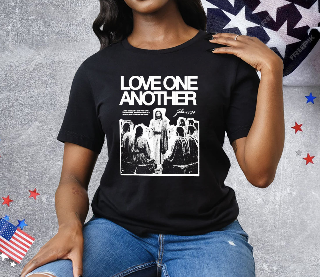 Jesus Love One Another Tee Shirt