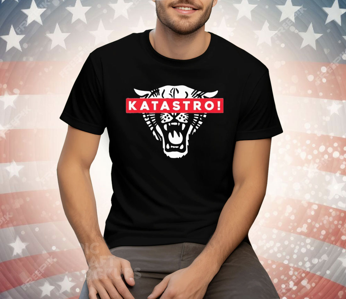 Katastro Dyed Panther Tee Shirt