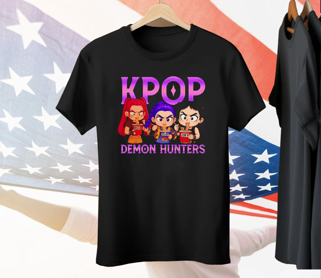 Kpop Demon Hunters Chibi Tee Shirt