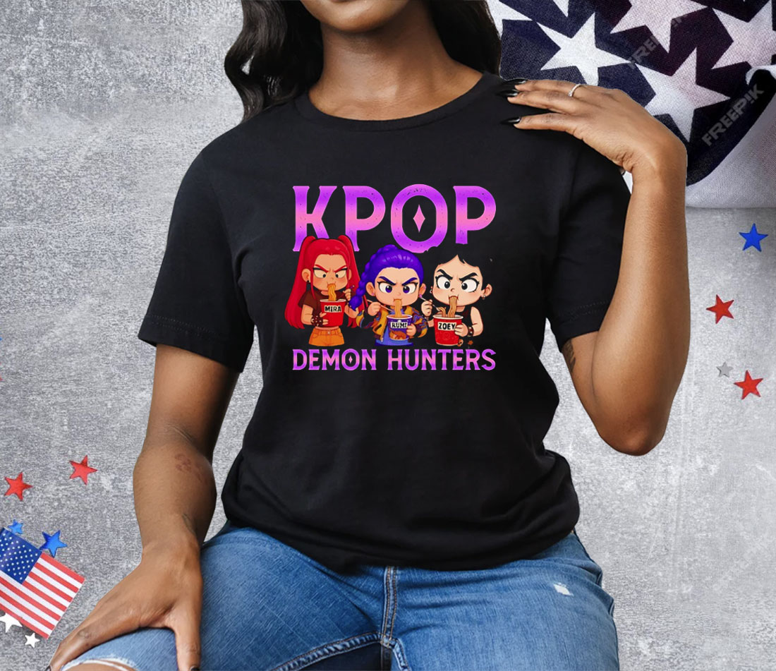 Kpop Demon Hunters Chibi Tee Shirt