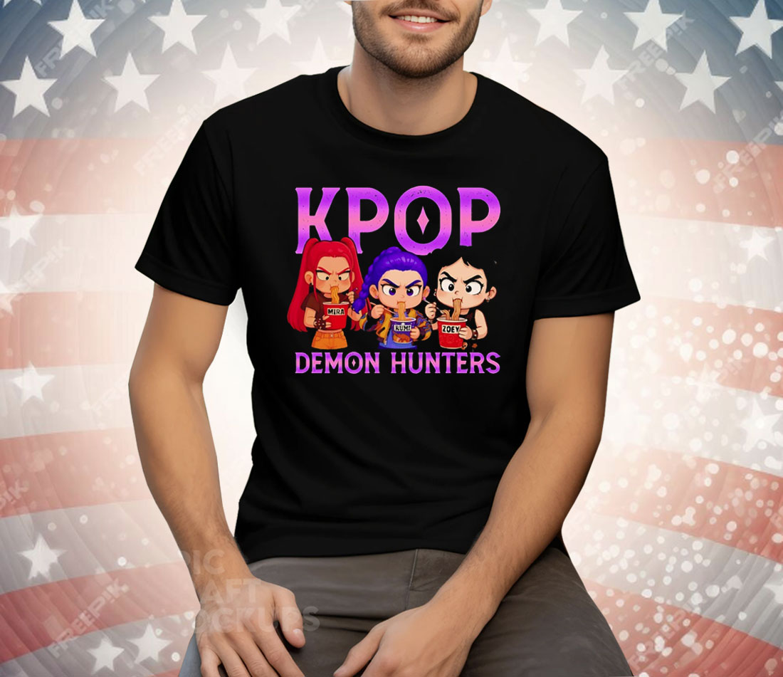 Kpop Demon Hunters Chibi Tee Shirt