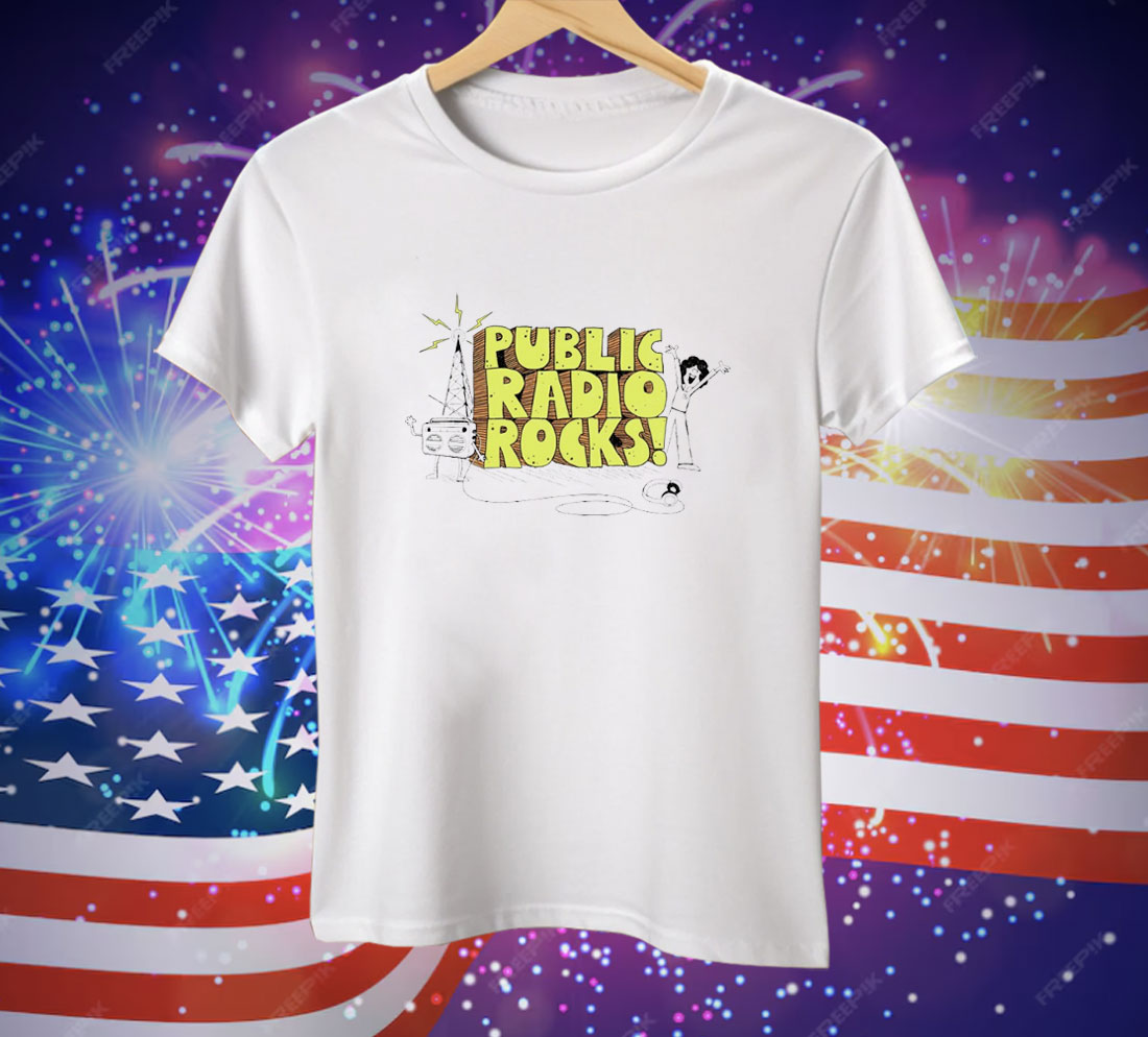 Public Radio Rocks Tee Shirt
