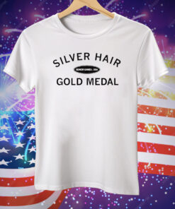 Silver Hair Gold Medal Tee Shirt