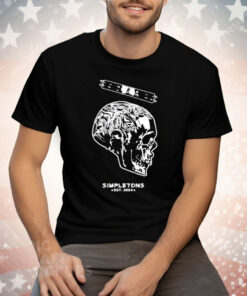 Simpletons Est 2024 Skull Tee Shirt