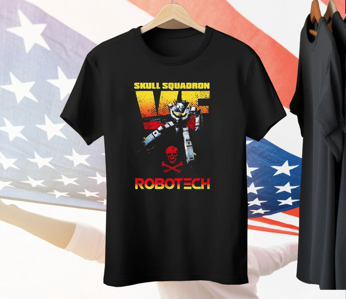 Skull Squadron VF Robotech Tee Shirt