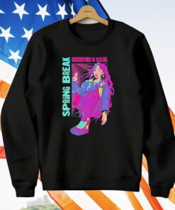 Sputnik Spring Break Festival Superheldin T-Shirt