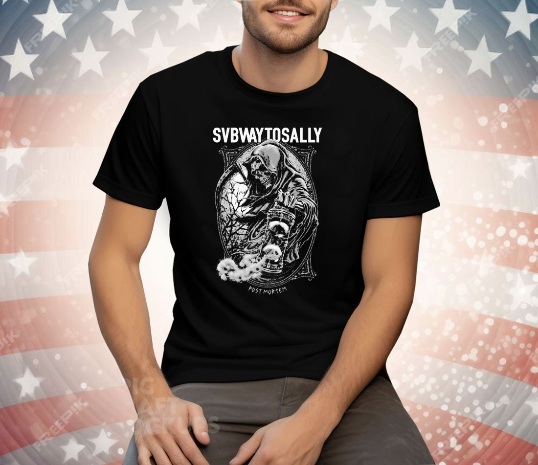 Subway To Sally Post Mortem Reaper Tee Shirt