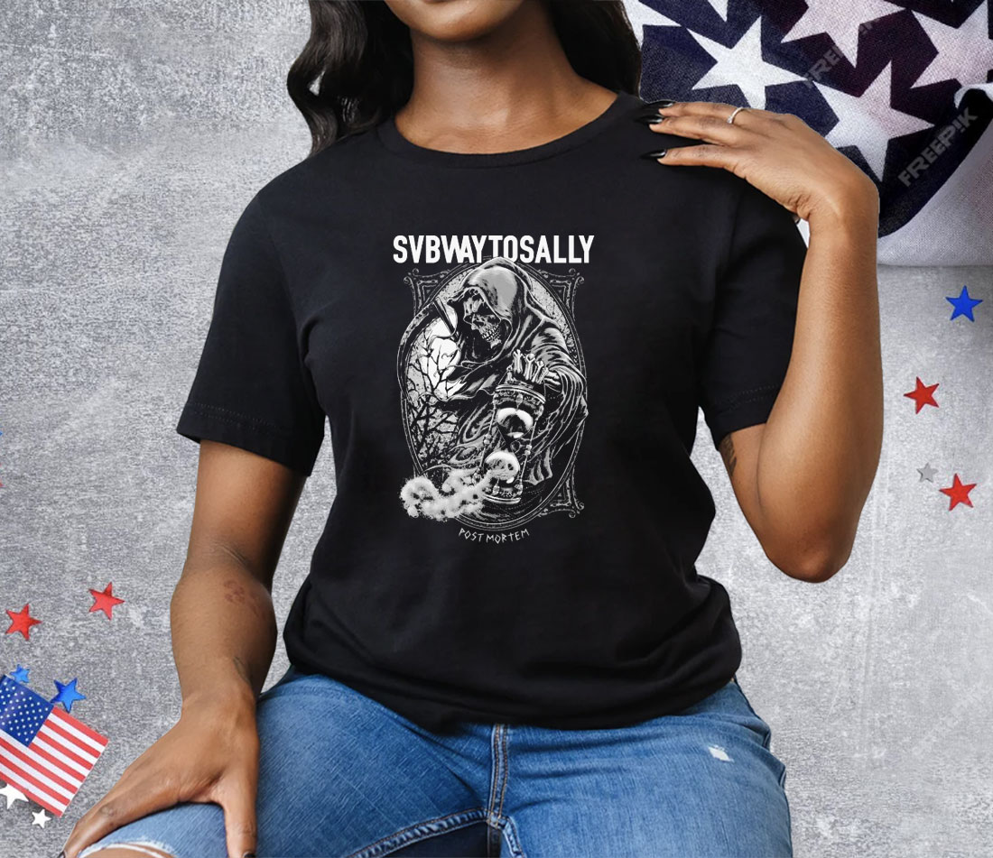 Subway To Sally Post Mortem Reaper Tee Shirt