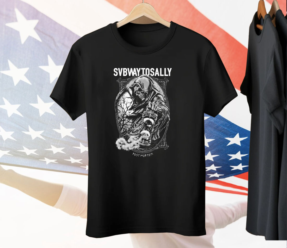 Subway To Sally Post Mortem Reaper Tee Shirt