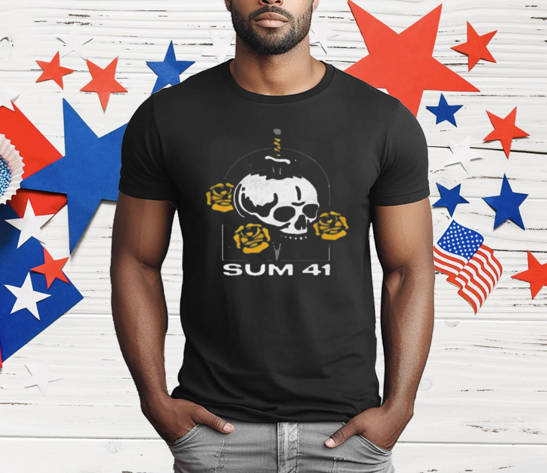 Sum 41 Skull And Roses T-Shirt