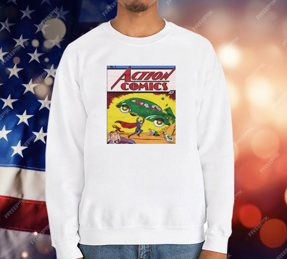 Superman Action Comics Issue T-Shirt