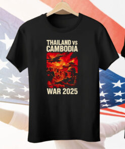 Thailand Vs Cambodia War Tee Shirt