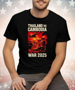Thailand Vs Cambodia War Tee Shirt