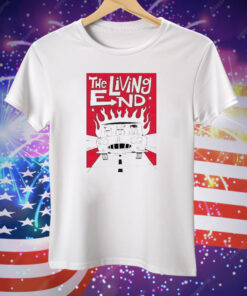 The Living End Cartoon Car Tee Shirt